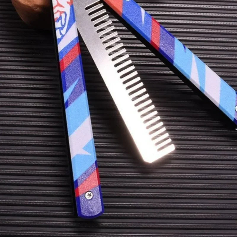23cm YORU Butterfly Comb Metal