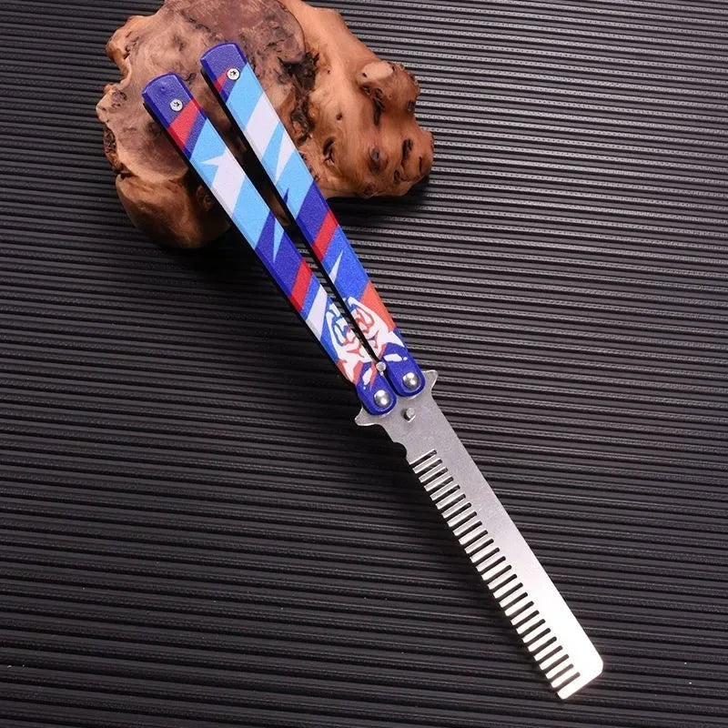 23cm YORU Butterfly Comb Metal 