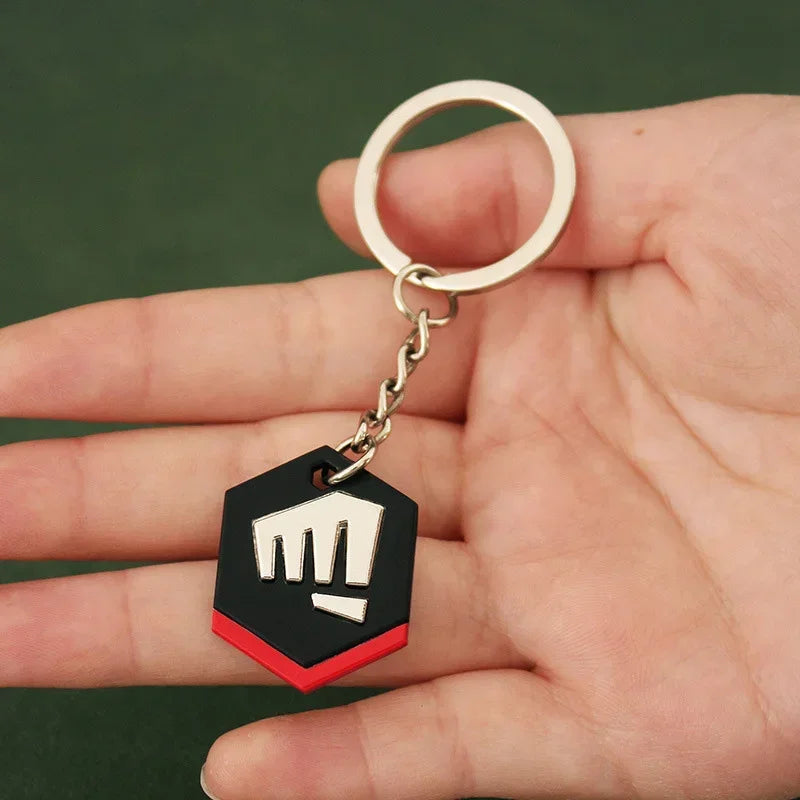 3cm Riot Buddy Metal Keychain 