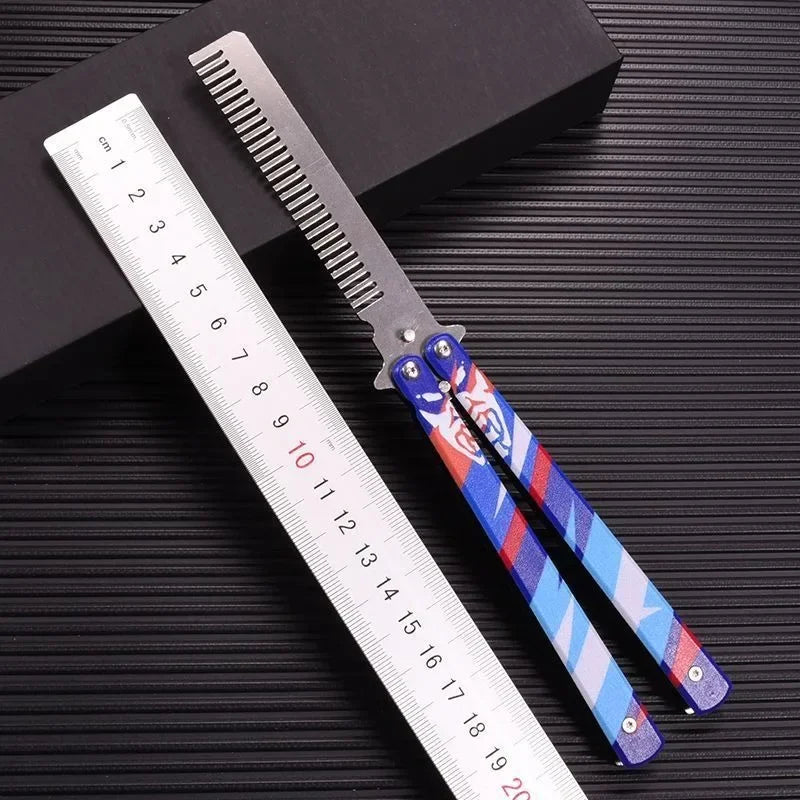 23cm YORU Butterfly Comb Metal 