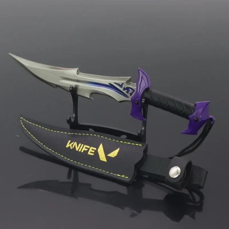 18cm Valorant Reaver Knife Metal Not Sharpened 
