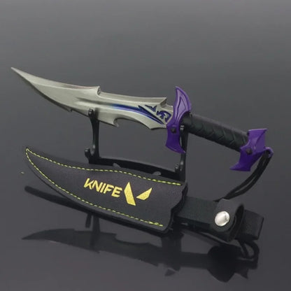 18cm Valorant Reaver Knife Metal Not Sharpened 
