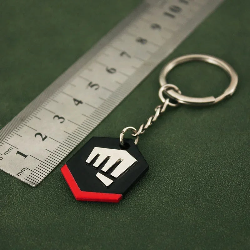 3cm Riot Buddy Metal Keychain 