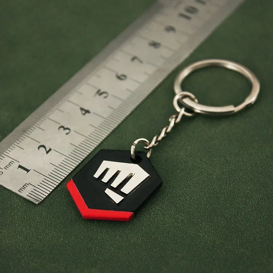 3cm Riot Buddy Metal Keychain 