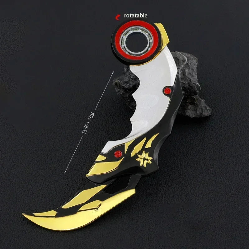 17cm Champions 2021 Karambit Rotatable 