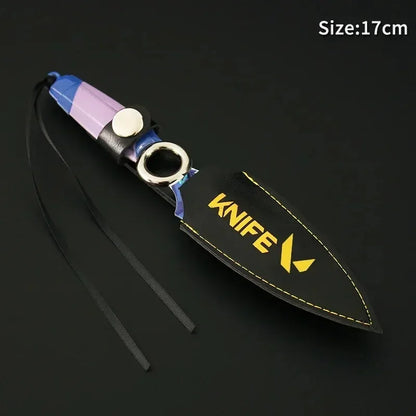 17cm Valorant GO JETT Kunai Metal 