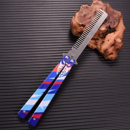 23cm YORU Butterfly Comb Metal 