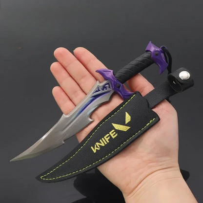 18cm Valorant Reaver Knife Metal Not Sharpened 