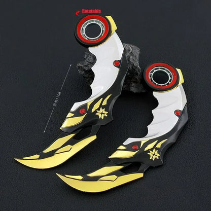 17cm Champions 2021 Karambit Rotatable 