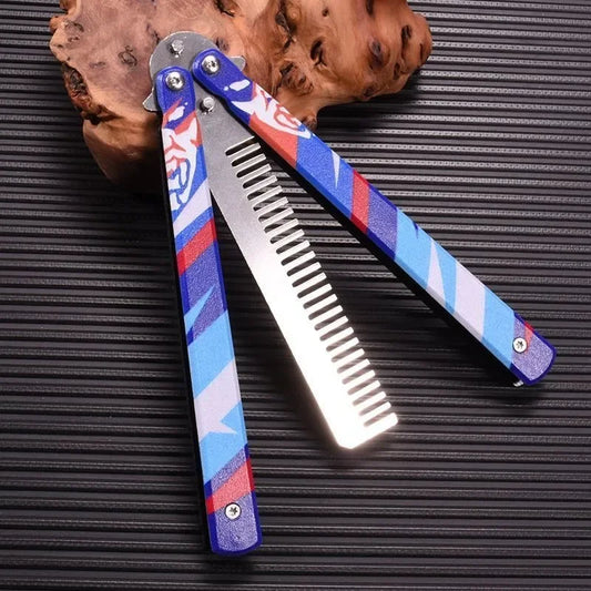 23cm YORU Butterfly Comb Metal 
