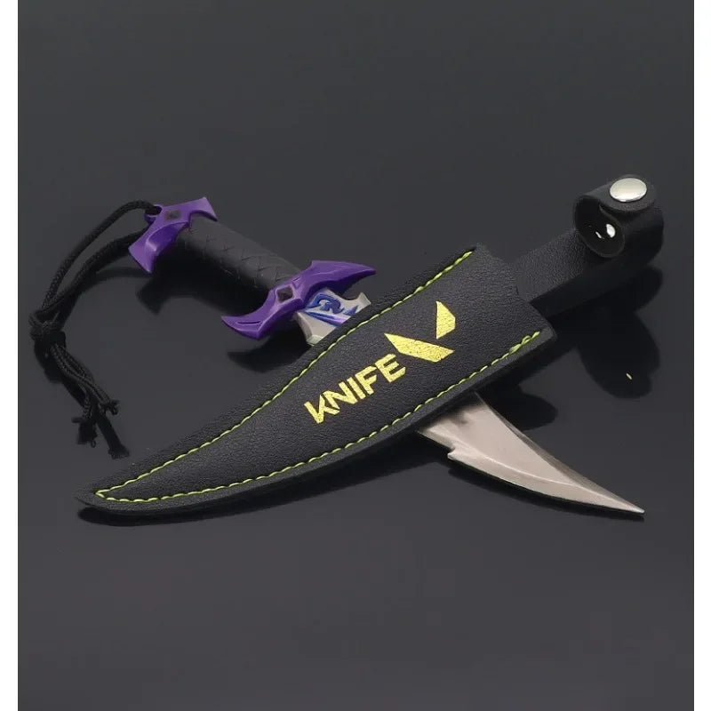 18cm Valorant Reaver Knife Metal Not Sharpened 