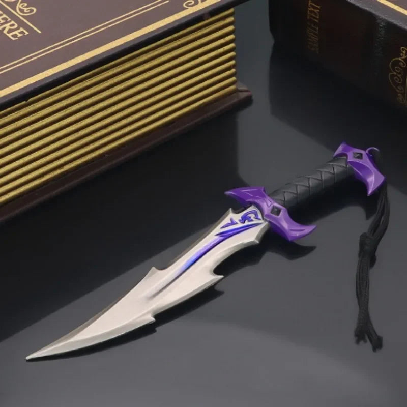 18cm Valorant Reaver Knife Metal Not Sharpened 